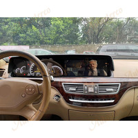 Lecteur multimédia de navigation automobile Android 11 avec processeur Qualcomm Snapdragon, écran Blu-ray 128 Go pour Mercedes-Benz SW 221 2006-2009