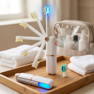 Cepillo de Dientes Eléctrico Sónico Portátil de Viaje con Limpieza UVC, Cepillo de Dientes Eléctrico Blanqueador Personalizado para Adultos, Cepillo de Dientes de Viaje - Product Image 5