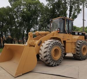 Chargeuse sur pneus Caterpillar CAT 966F d'occasion, très demandée, de bonne qualité, importée du Japon, composants de la pompe d'origine, Shanghai - Product Image 2