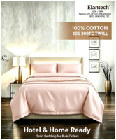 Ensemble de draps en coton uni, linge de lit en coton de couleur unie, linge de lit 100% coton, ensemble de housse de couette en coton personnalisable