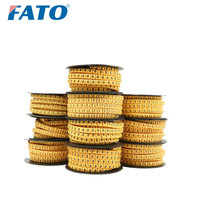 FATO EC-0/1/2/3/J marqueurs de câble 0 ~ 9 A ~ Z marqueurs de câble en PVC de haute qualité résistant à la chaleur