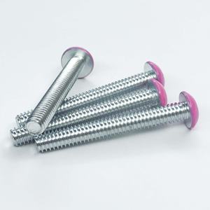 สกรูเครื่องจักรคุณภาพสูง ISO7380 ชุบสังกะสี หัวแบน เหล็ก เมตริก M3 M4 M8 ความยาว 4 มม. 10 มม. - Product Image 5