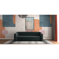 Peinture à l'huile abstraite sur toile, faite à la main, sur commande, pour la décoration du salon et des hôtels