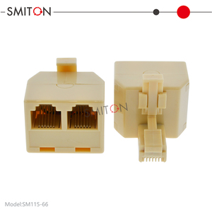 Cavo Adattatore Splitter Telefonico da 1 Maschio a 2 Femmine RJ11 6p4c, Connettore Estensore a 2 Vie - Product Image 4
