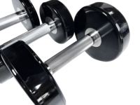 Haltère BLD à pointe ronde en acier, poids fixe, réglable, antidérapant, résistant à l'usure, pour entraînement de force des bras, équipement de gym