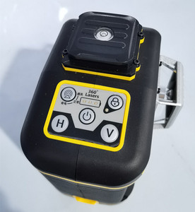 Laser degsensor Loại Laser cấp điện tử san lấp mặt bằng 12 Dòng Màu xanh lá cây/Chùm màu đỏ độ chính xác cao chất lượng laser san lấp mặt bằng thiết bị - Product Image 5