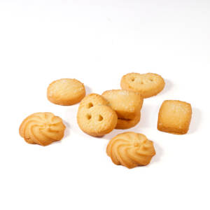 <span class=keywords><strong>Biscotti</strong></span> al Burro e Zucchero Personalizzati OEM <span class=keywords><strong>con</strong></span> Ripieno di Uova e Crema, Stile Danese in Confezione di Latta - Product Image 4