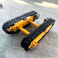 Nouveau châssis à chenilles en caoutchouc et en acier pour chars robots - Chenille électrique à conduite autonome
