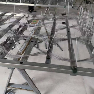Heavy Duty Galvanized Low-Carbon Iron Wire Anti Tank Mesh <strong>Fence</strong> with Square Holes Welding &amp; Cutting Services for <strong>Border</strong> Defense - Product Image 1