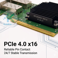 Adaptateur Ethernet filaire Mellanox CX-6 Dx 25GbE PCIe 4.0x16 2 ports SFP28 pour serveur (en stock)