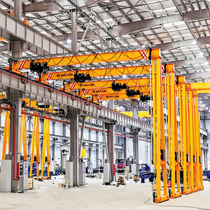 Grúa pórtico monoviga de medio tramo tipo BMH montada sobre rieles, 5, 10, 15, 16, 20 toneladas, Precio - Product Image 3