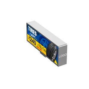 Hxtech Licht Gewicht 960X320mm P2.5 P3.3 P4 P5 Auto Dak <span class=keywords><strong>Topper</strong></span> Led Teken Voor Sharing Auto - Product Image 2