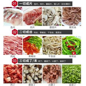 Commercial Meat Slicer Stainless Steel Semi Automatic Fresh Meat Cutter For Food Business - Product Image 3