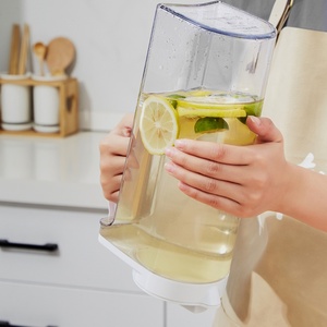 Plastic Pitcher Cold Water Jug with <b>Cups</b> Plastic Pitcher with Lid Water Jug and <b>Cups</b> <b>Set</b> Water Jug with Lid - Product Image 6