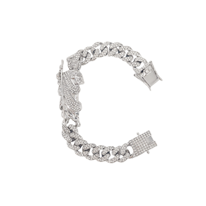 Pulsera de <span class=keywords><strong>San</strong></span> <span class=keywords><strong>Judas</strong></span> <span class=keywords><strong>Tadeo</strong></span> de HanHan Jewelry, Chapada en Oro, Cadena Cubana, Amuleto de <span class=keywords><strong>San</strong></span> <span class=keywords><strong>Judas</strong></span>, Pulsera para Hombre, Joyería Religiosa Católica - Product Image 6