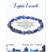 Bijoux en pierre naturelle de luxe femmes amazonite prehnite lapis lazuli améthyste citrine fraise quartz perles de pierres précieuses bracelets