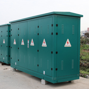 ชุดแปลงไฟฟ้าสำเร็จรูปกลางแจ้งแบบกำหนดเองได้ ขนาดกะทัดรัด 10-33KV พร้อมระบบจ่ายไฟฟ้า  สถานีไฟฟ้าหุ้มฉนวนโลหะ ZY *[Inte - Product Image 2