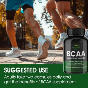 OEM ODM Vente à Chaud Suppléments de Gain de Poids d'Acides Aminés à Chaîne Ramifiée Capsules de BCAA - Product Image 4