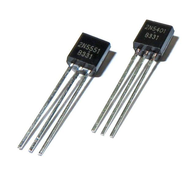 Honclay Original Transistor  2N5401 TRANS PNP EBC -0.6A -150V TO-92 Bipolar Transistor 2N5401