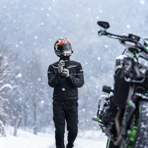 Veste de moto Ly2067 3 Urban, vêtements de course pour moto, vêtements d'hiver pour hommes, imperméable, chaude, protectrice, équipement de conduite - Product Image 3