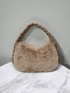 סתיו וחורף אופנה חדשה קטיפה תיק כתף מזדמנת חמוד תיק ילדת מזדמן - Product Image 2