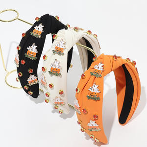 Su misura Cross-border nuova fascia di Halloween zucca fantasma del diavolo con accessori per capelli alla moda per le vacanze - Product Image 2