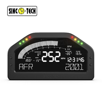 DO922 pengukur Speedometer, alat ukur Sensor Digital Universal 6.5 inci dasbor LCD balap, Tachometer pengukur kecepatan dan mobil