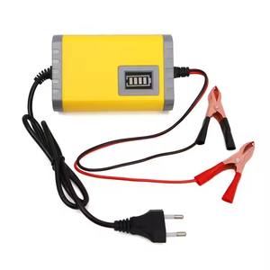 Chargeur de batterie universel <span class=keywords><strong>intelligent</strong></span> 12V 6A pour moto, voiture, scooter, matériel <span class=keywords><strong>PC</strong></span> automatique pour batteries Lifepo4 prise américaine standard - Product Image 4