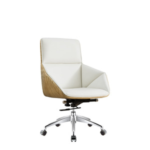 Hiện đại cao cấp sang trọng điều hành da ghế văn phòng điều chỉnh chiều cao cơ sở thép PU Vật liệu bọt-thoải mái cho - Product Image 2