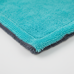 ผ้าไมโครไฟเบอร์ถักทอแบบ GSM สูง สำหรับล้างรถ นุ่มพิเศษ ผลิตตามสั่ง บิดเกลียวทุกขนาด พิมพ์โลโก้ สำหรับทำความสะอาดรถยนต์ - Product Image 1