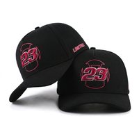 Casquette de baseball unisexe à 5 panneaux brodée sur mesure, fabriquée directement en usine, avec fermeture à pression réglable, en coton structuré de qualité supérieure