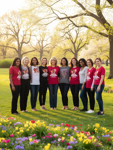 T-shirt da donna Inspire Inclusion, girocollo, manica corta, in maglia di poliestere, casual, per la Giornata Internazionale della Donna, vestibilità regolare - Product Image 2