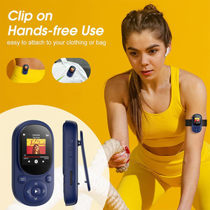 A11 thiết kế riêng lossless âm thanh 32GB Clip MP3 mô-đun Máy nghe nhạc với <span class=keywords><strong>Bluetooth</strong></span> 5.0 - Product Image 4