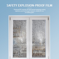Film de protection pour vitres de voiture en gros, hydrofuge, facile à nettoyer, protection UV, pour la conduite longue distance