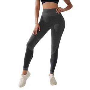 Leggings Deportivos OEM <span class=keywords><strong>Vintage</strong></span> de Cintura Alta, Color Liso, Levanta Glúteos, Control de Abdomen, para Entrenamiento, Gimnasio, Yoga, para Mujer - Product Image 5
