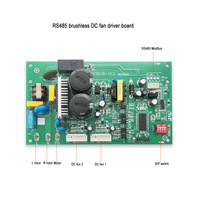 RS485 ModBus BLDC Ventilateur Brushless DC Carte de commande de moteur électrique Carte de circuit imprimé PCBA