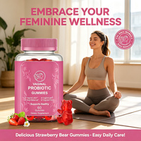 LUVVITA Probiotiques Vaginaux pour Femmes en Gummies – Soutien Immunitaire et Équilibre du pH – Complément Alimentaire pour Propriétaires de Magasins