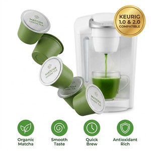 Capsules de Matcha à Saveurs Variées pour la Maison et les Cafés – Esthétique, Compatibles Multi-Systèmes, Marque Privée, Étiquetage Personnalisé, Vente en Gros - Product Image 1