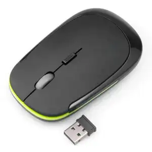 Беспроводная оптическая USB-мышь 2,4 ГГц, портативная 3500 беспроводная фотоэлектрическая эргономичная мышь для ноутбука, ПК