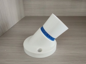 B22 LED <span class=keywords><strong>Light</strong></span> <span class=keywords><strong>Bulb</strong></span> chủ Vòng vuông phù hợp ổ cắm chuyển đổi E27 cơ sở treo đèn ổ cắm cho nhà 6A - Product Image 4