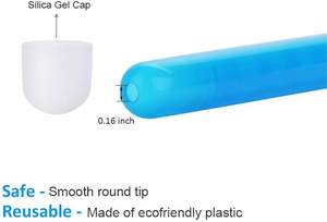 AMZ Hot Sales 2er Pack Leicht zu reinigende, glatte, abgerundete Spitze Wieder verwendbarer, langlebiger Hinterhof-Flusher-Schmierstoff applikator für Frauen, Männer, Sexspielzeug - Product Image 5