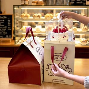 Custom Insulated Non-Woven Cartoon Style Extra Large Cooler Bags for Cake Delivery Thermal Insulation - Product Image 1