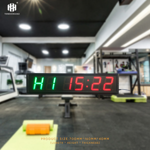 उच्च गुणवत्ता 4 इंच 6-अंकों का दोहरी रंग 6 अंकों का डुअल रंग 6 अंकों का फिटनेस टाइमर जिम कसरत टाइमर पार प्रशिक्षण - Product Image 6