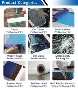 <span class=keywords><strong>Film</strong></span> de protection pour tapis de voiture à motif personnalisé, couverture amovible en PE, imperméable, couche autocollante - Product Image 4