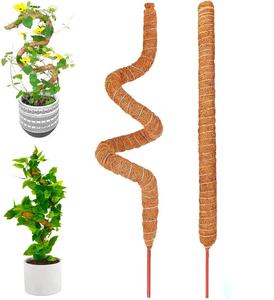 Bendable Plant Sticks Support, Plant Stakes for Indoor/Outdoor Plants, Moss Pole for Climbing Plants