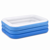 Piscine gonflable pour enfants, jeux d'eau d'été pour jardin extérieur, fête amusante, ensemble de jouets pour activités aquatiques