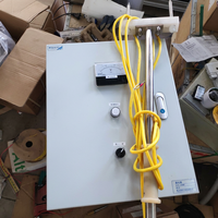 Étourdisseur électrique portatif pour porcs, équipement d'étourdissement pour l'abattage en abattoir