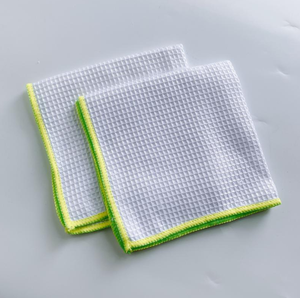 Waffle Dứa Vải Thiết Kế Đầy Màu Sắc Món Ăn Sạch Rửa Làm Sạch Vải Waffle Dệt Vi Sợi Trà Khăn Nhà Bếp - Product Image 2