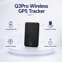 Mini Rastreador GPS Inalámbrico Portátil 4G LTE WiFi GPRS GSM, Resistente al Agua, con Fijación Magnética, para Vehículos, Visualización por Aplicación de PC y Android, 1 Año