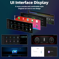 Lecteur DVD de voiture avec affichage de tableau de bord de 14.9 pouces Navigation Android pour autoradio Audi A6 A7 2012-2018
